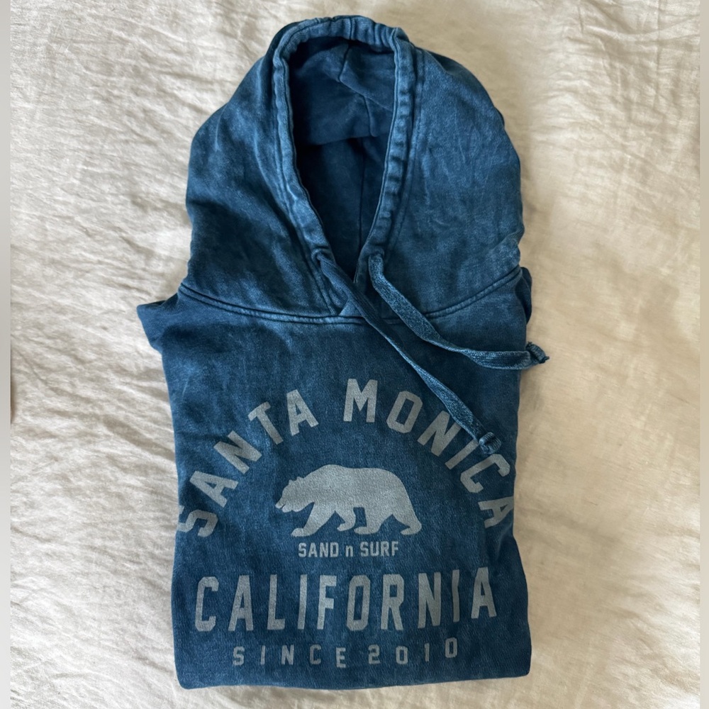 Blue Santa Monica Hoodie
